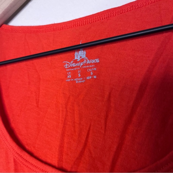 Disney Parks Disneyland Red Mickey Mouse Womens Tank Top XS Sleeveless - Picture 2 of 8